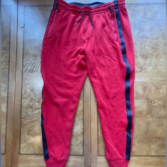 Abercrombie & Fitch Red Joggers! - Picture 12 of 12